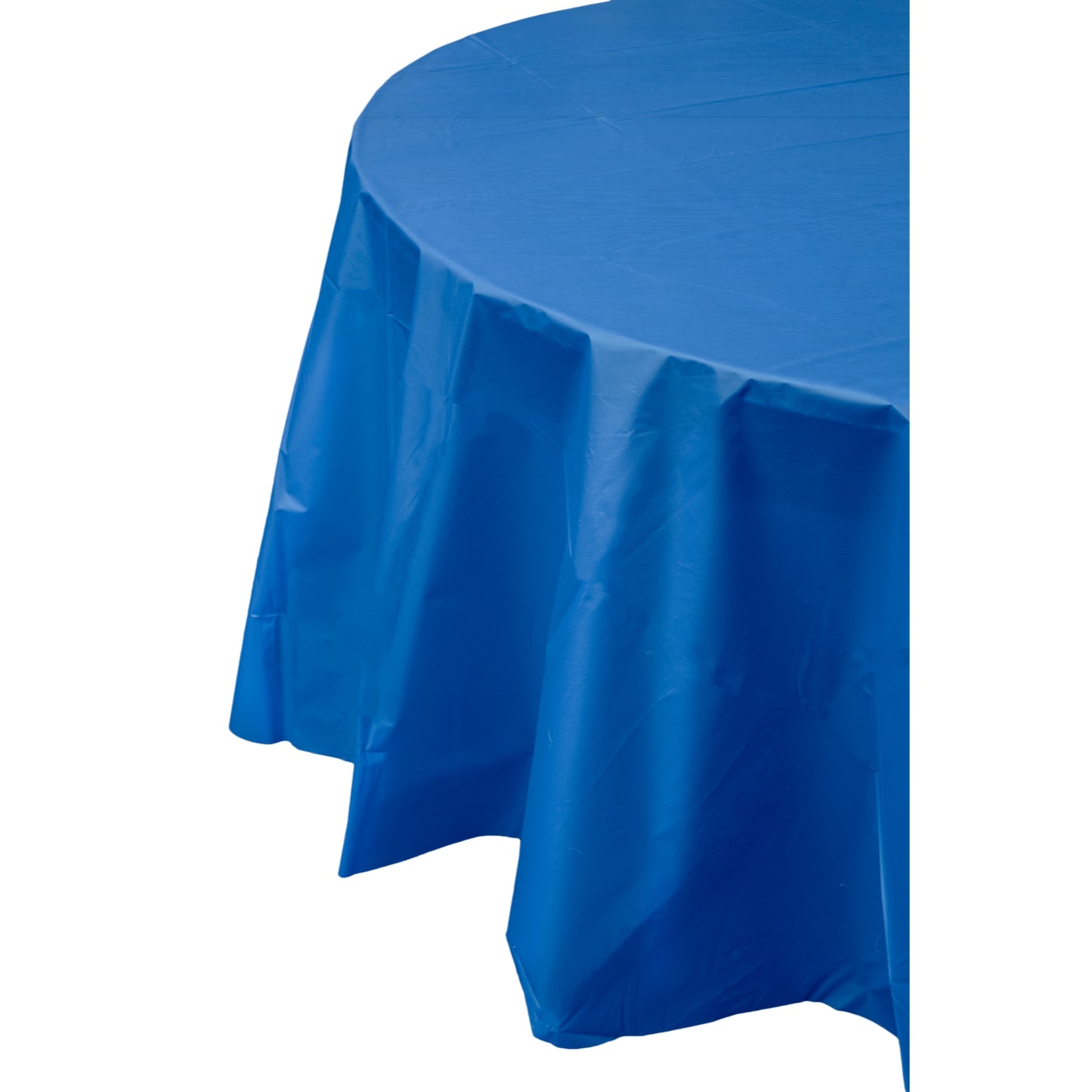Premium Round Dark Blue Table Cover