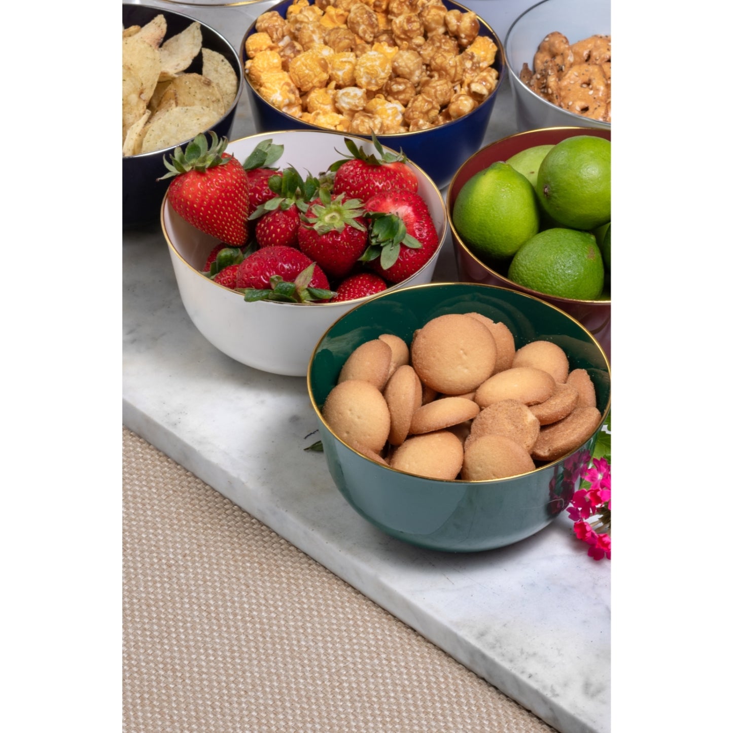 Glam Design Plastic Bowls - 10 Ct.