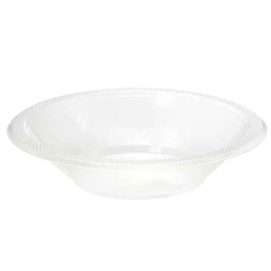 Case of 36 - 12 oz. Plastic Bowls 8 ct. - Clear