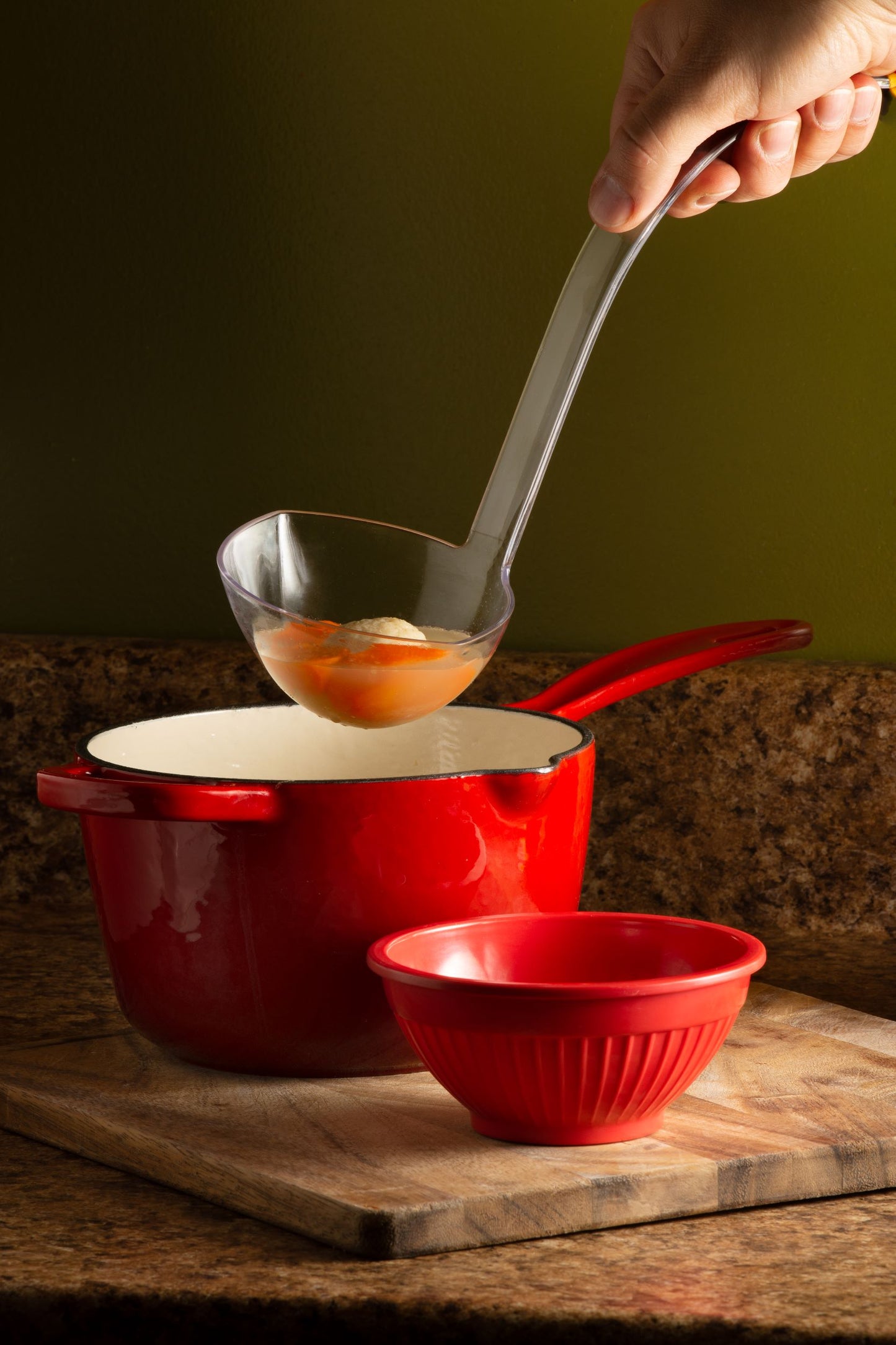 5 Oz. Clear Plastic Ladle