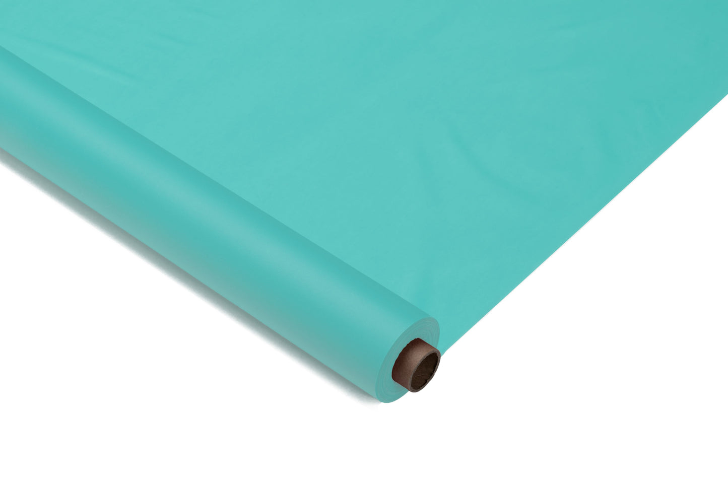 40 In. x 300 Ft. Premium Aqua Blue Table Roll