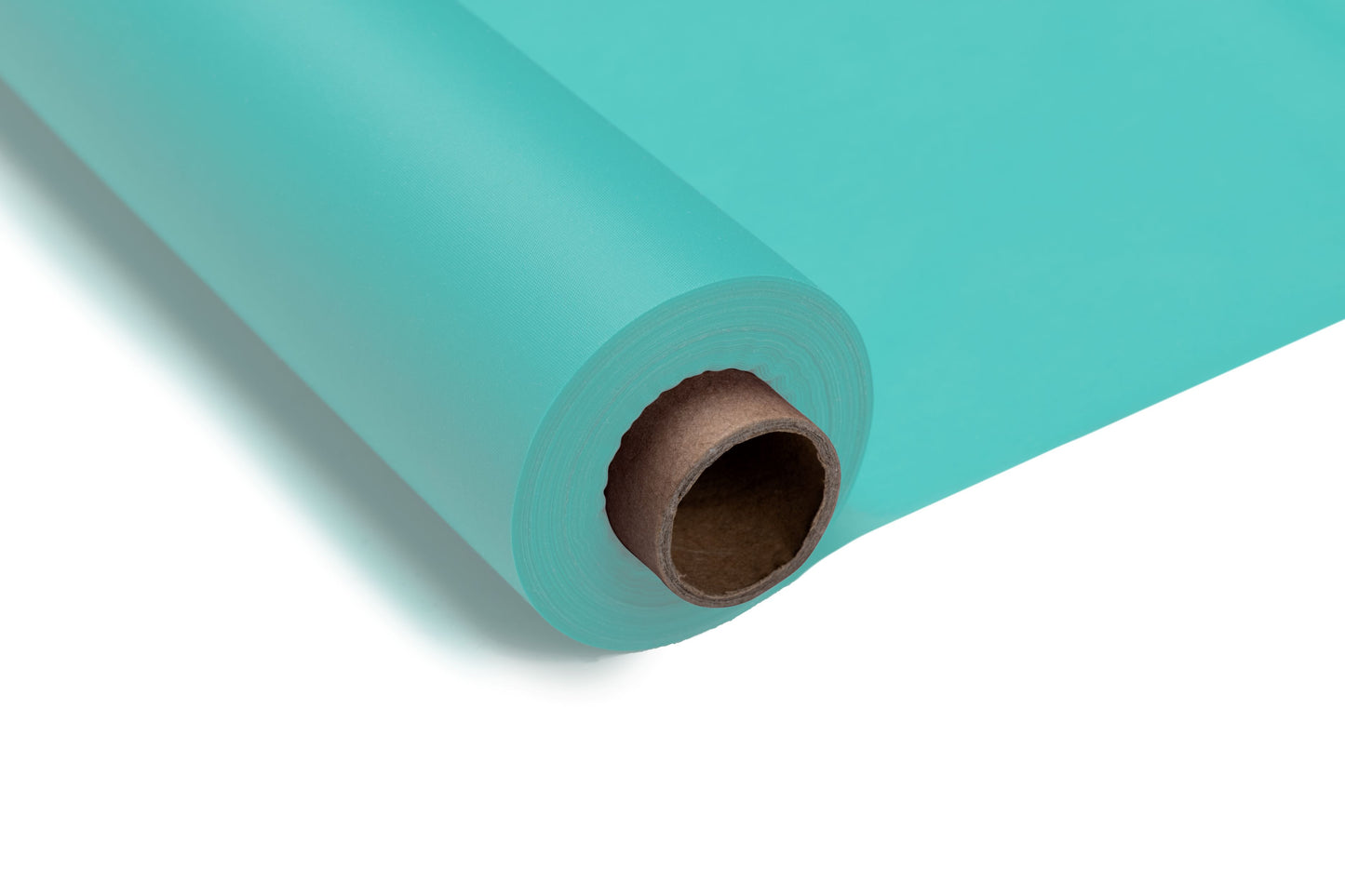 40 In. x 300 Ft. Premium Aqua Blue Table Roll
