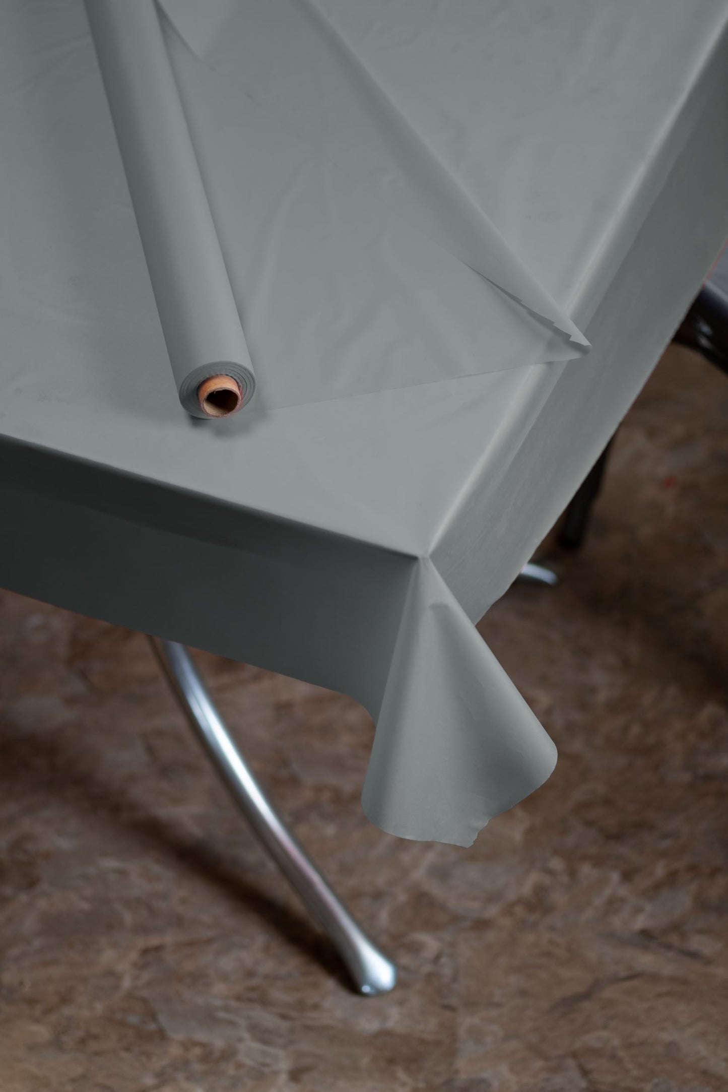 40 In. X 300 Ft. Premium Silver Table Roll