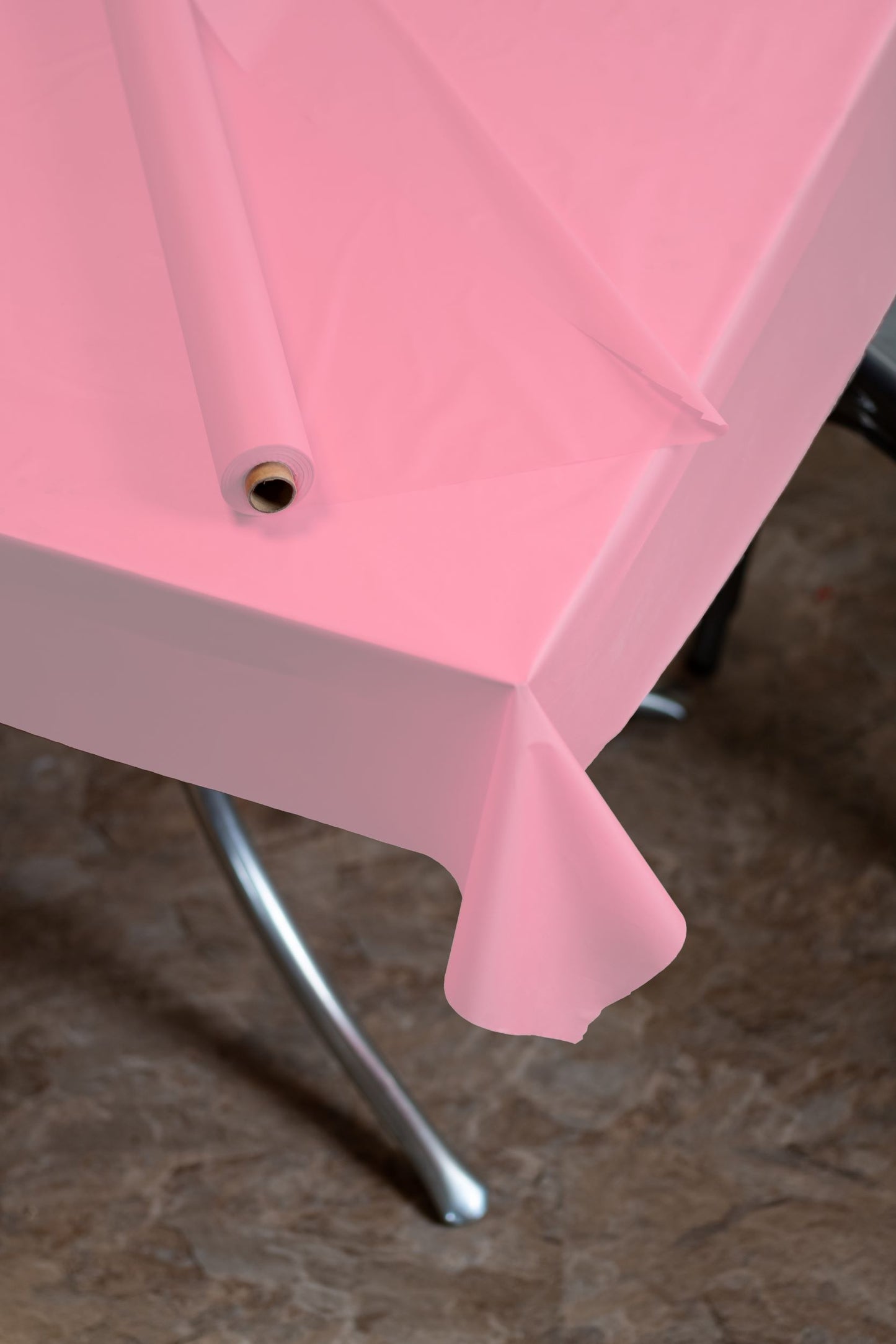 40 In. X 300 Ft. Premium Pink Table Roll