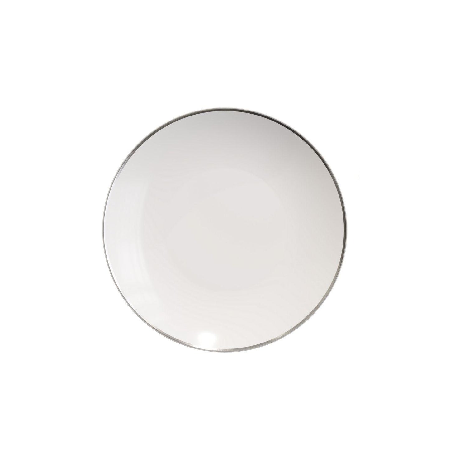 6" Classic Silver Design Plates - 10 ct.