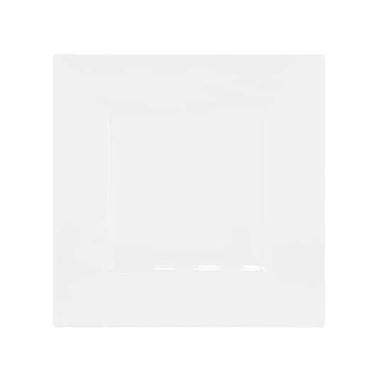 9.5 In. Clear Square Plates - 10 Ct.