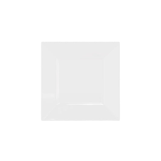 6.5 In. Clear Square Plates - 10 Ct.