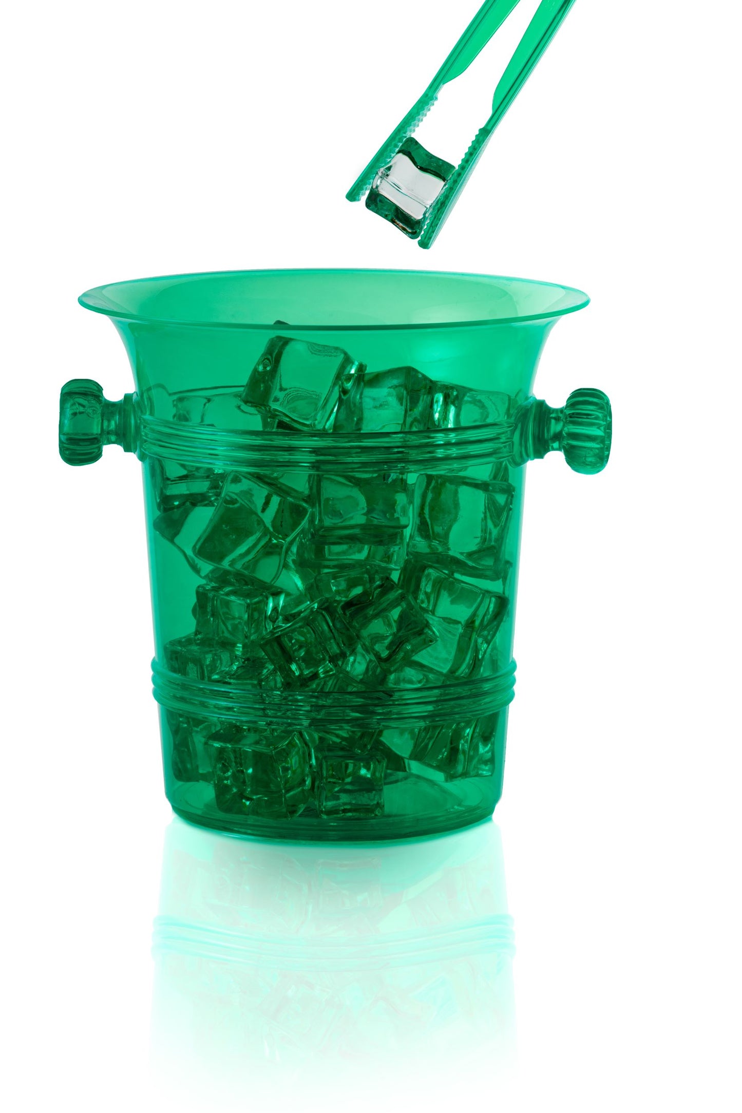 Case of 36 - 6" x 6" Ice Bucket - Green