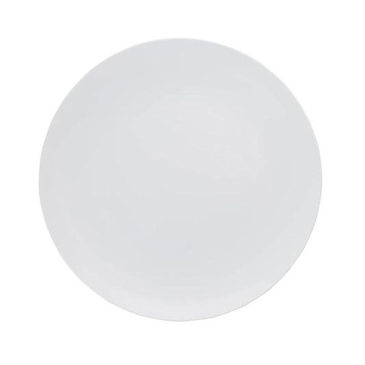 8 In. Trend White Plastic Plates - 10 Ct.