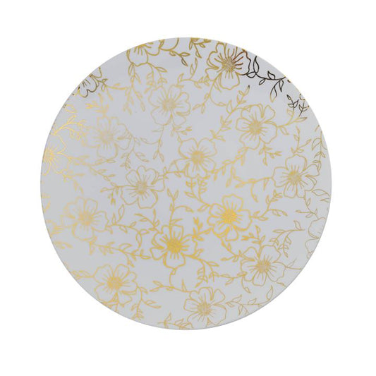 8 In. Versa Design Plastic Plates - 10 Ct.