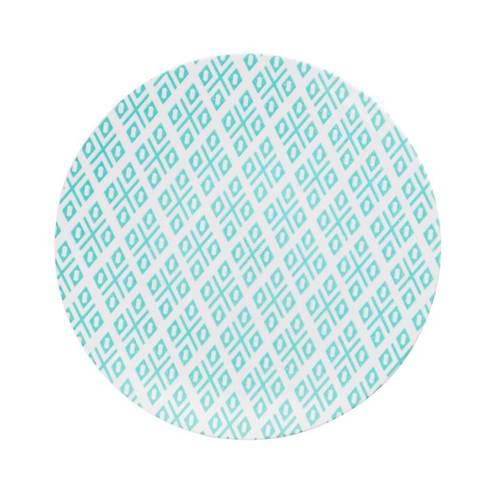 8 In. Aztec Design Plastic Plates - 10 Ct.