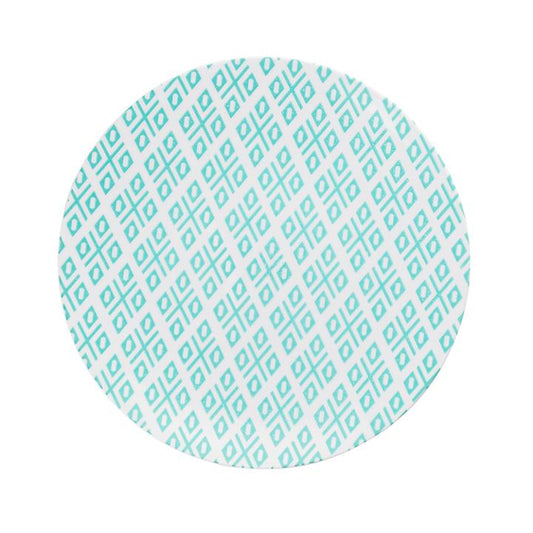 8 In. Aztec Design Plastic Plates - 10 Ct.