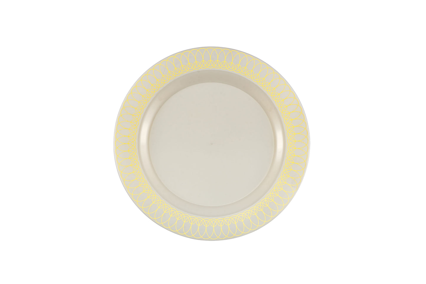 Case of 12 - Gold Ovals Premium Bowls - 10 ct.