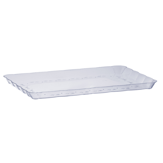 12"" x 18"" Rectangle Clear Tray (24)