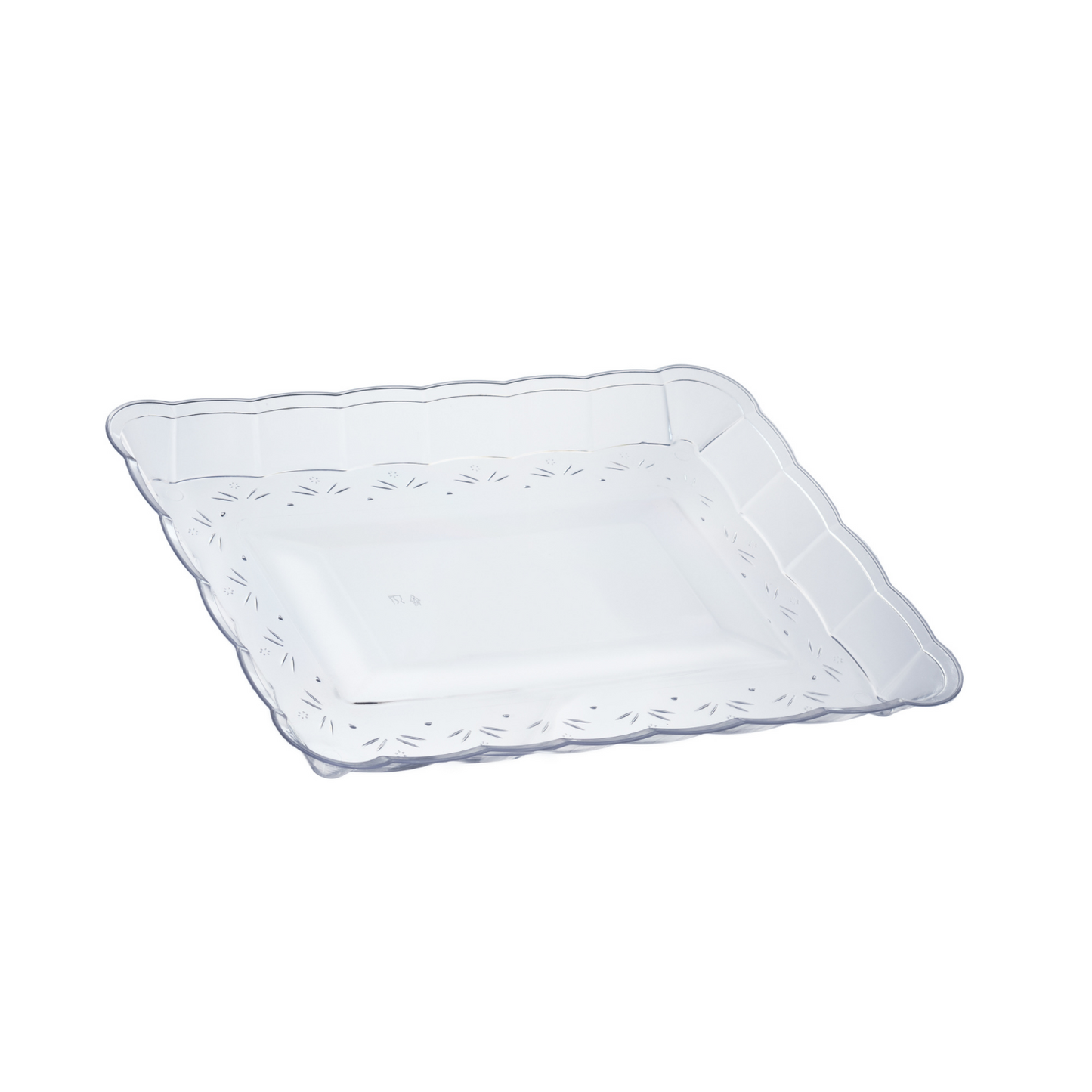 12"" x 18"" Rectangle Clear Tray (24)