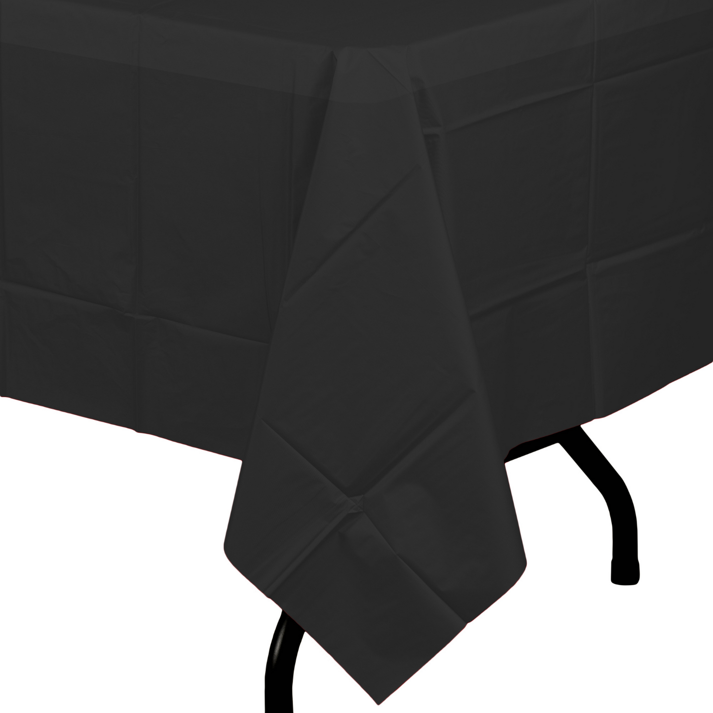 Black Plastic Tablecover 54" X 108" Case Of 96