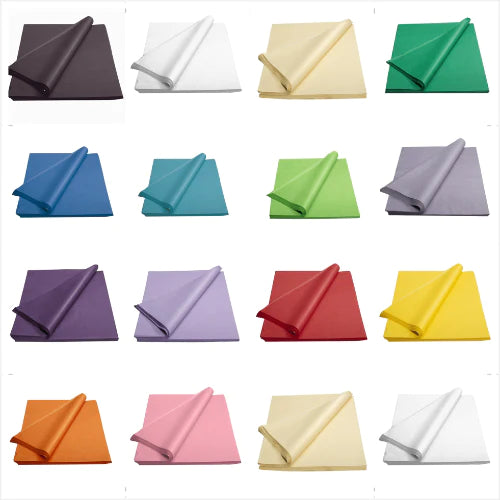 Solid Color Tissue Ream 15 Inch. X 20 Inch. - 480 Sheets