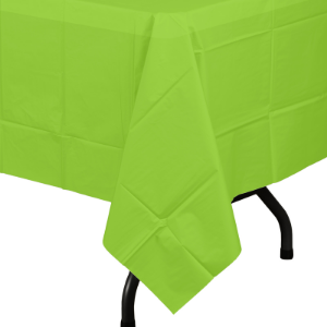 Case of 48 - 54" x 108" Rectangle - Lime Green