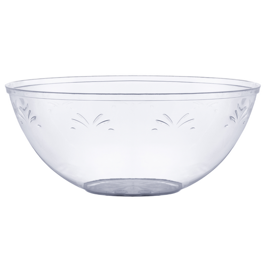 12"" Round Clear Salad Bowl (30)