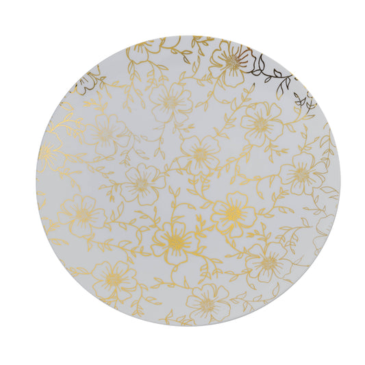 Case of 12 - 8" Versa Design Plastic Plates (10)