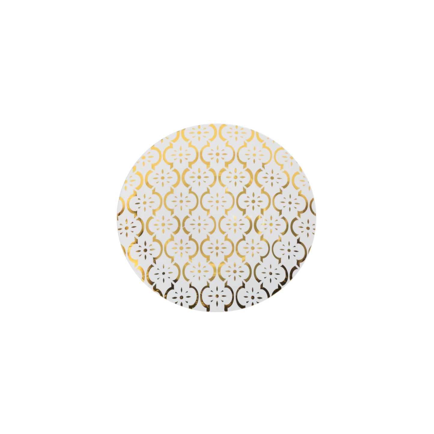 Case of 12 - 8" Moroccan Design Plastic Plates (10)