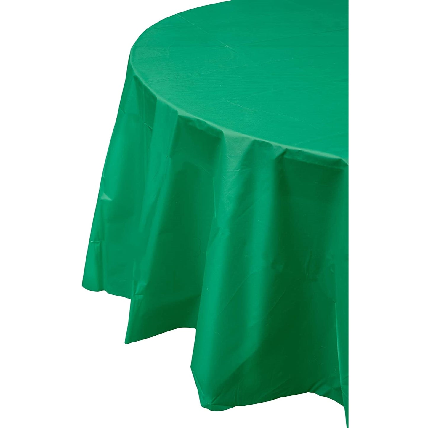 Premium Round Emerald Green Table Cover