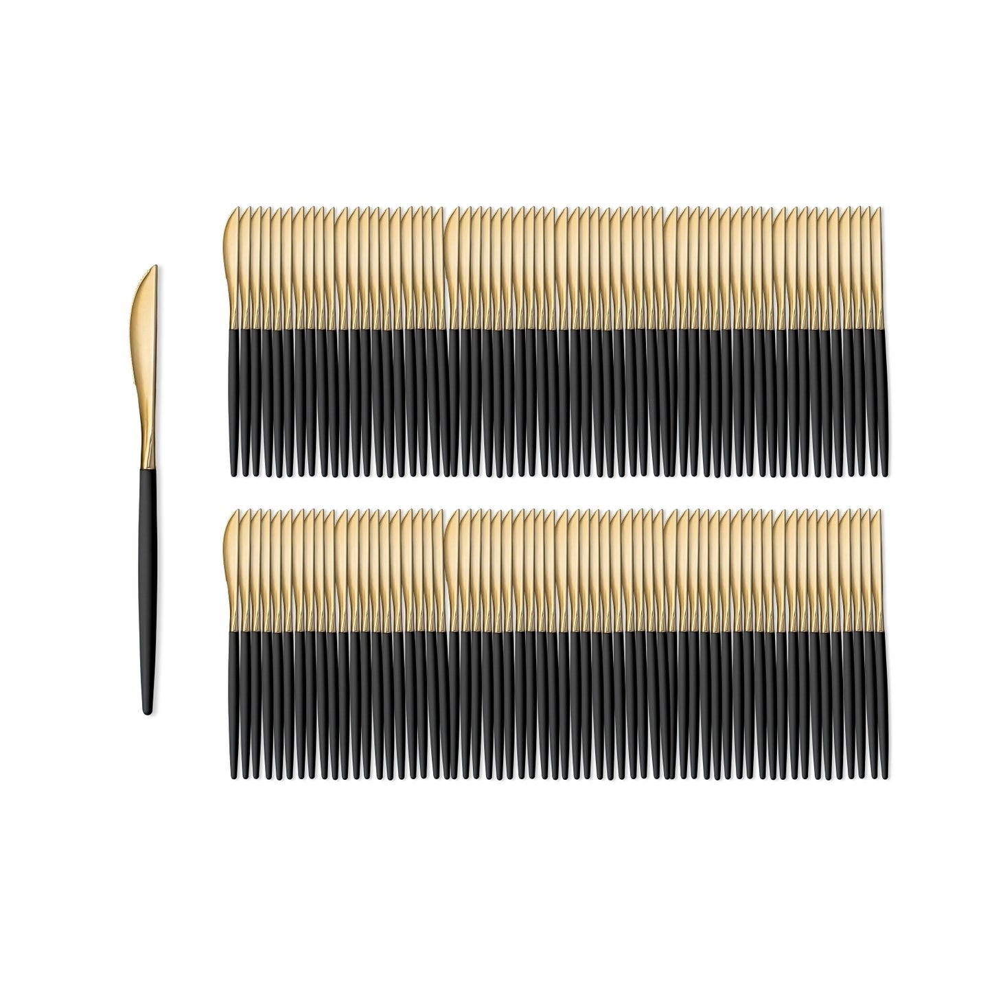 Trendables Knives Black/Gold - 20 Ct.