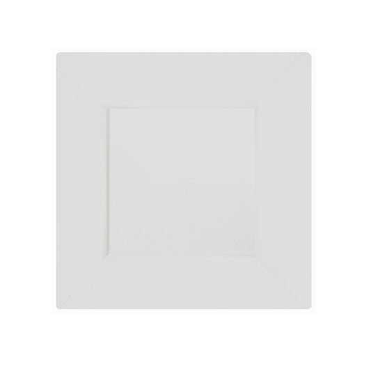 6.5 In. Ivory Square Plates - 10 Ct.
