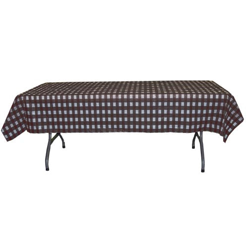 Black Gingham Table Cover