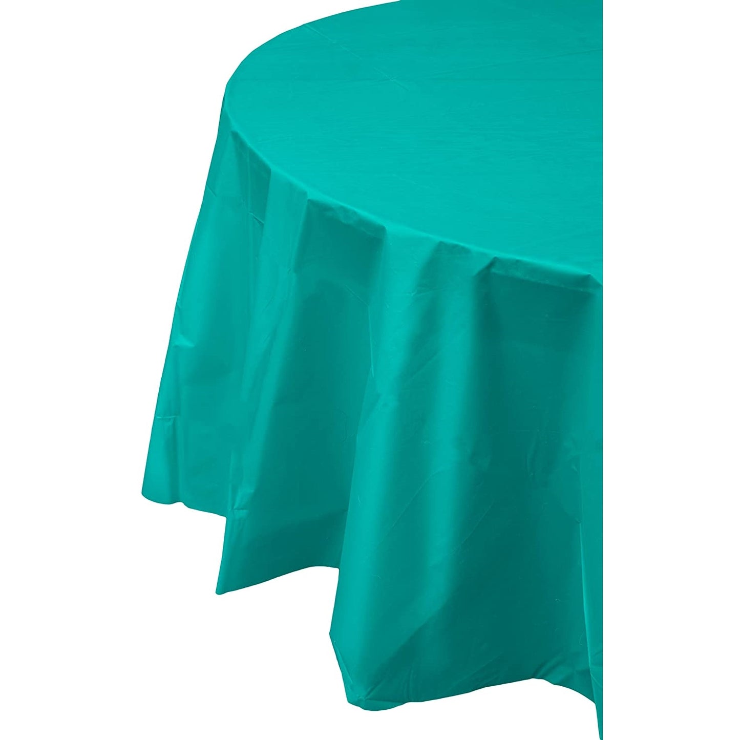 Premium Round Teal Table Cover