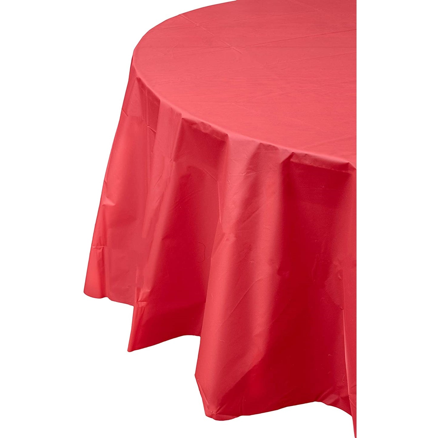 Premium Round Red Table Cover