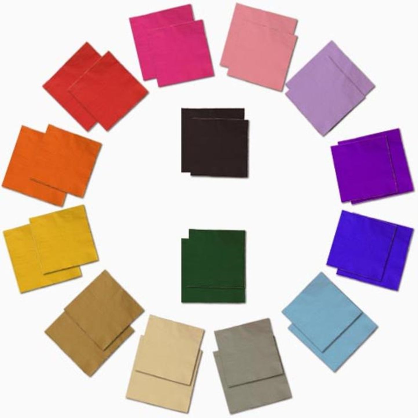 Black Beverage Napkins - 50 Ct.