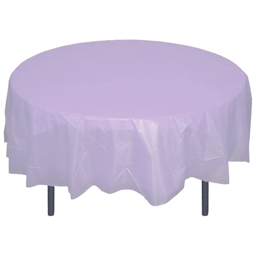 Round Lavender Table Cover