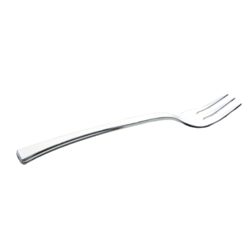 Case of 48 - Exquisite Classic Silver Plastic Tasting Forks - 48 ct.