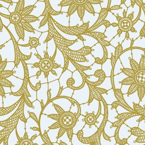 Gold Lace Table Cover