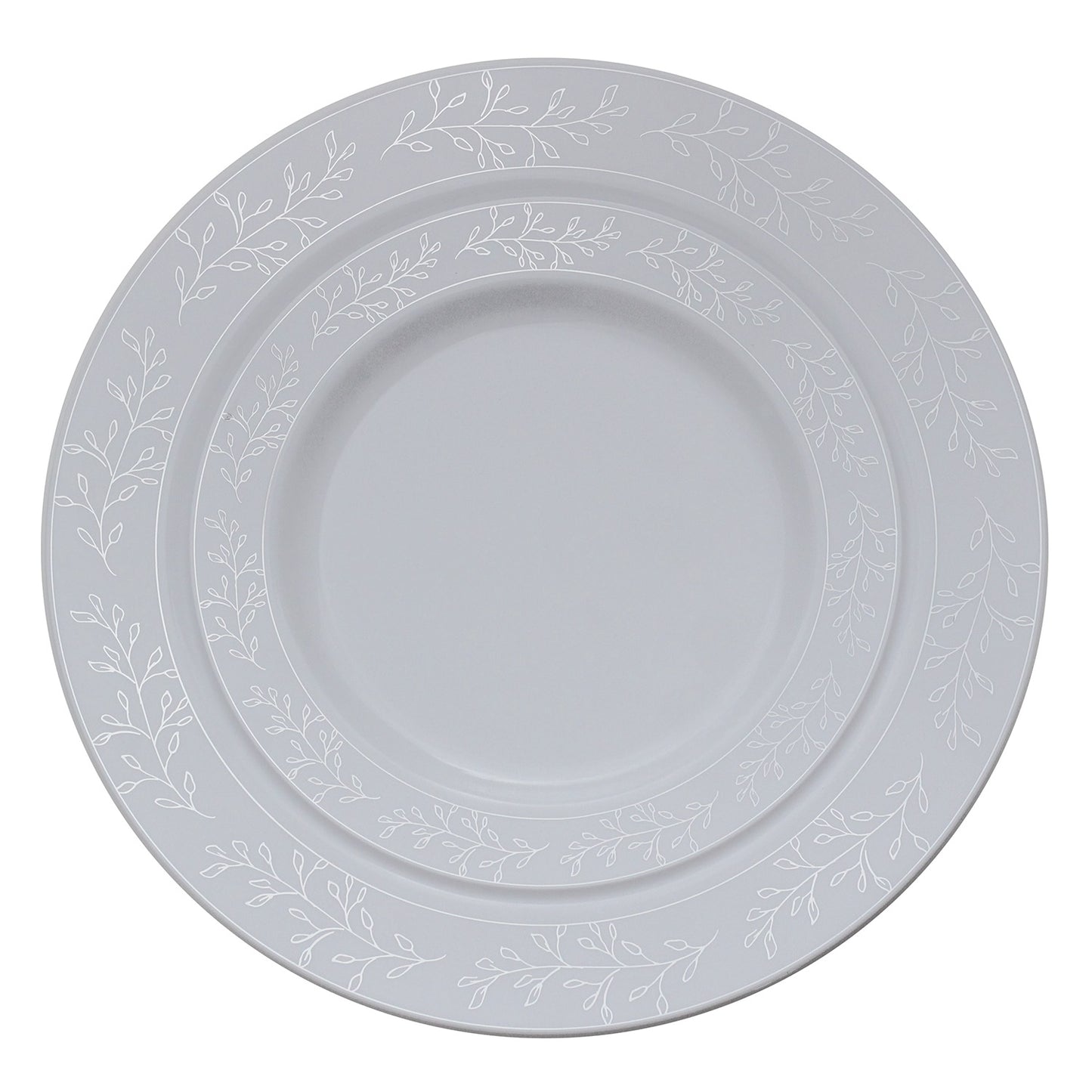 Case Of 4 - Silver Leaf Plates Combo Pack - 30/30