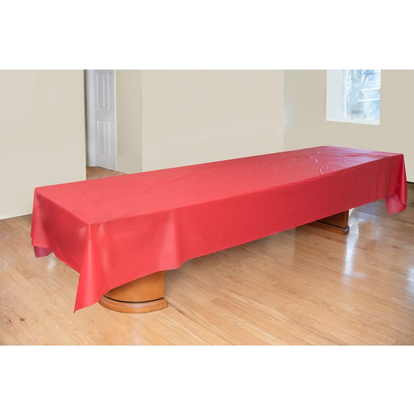 54" X 100' Select A Size Table Cover - Red