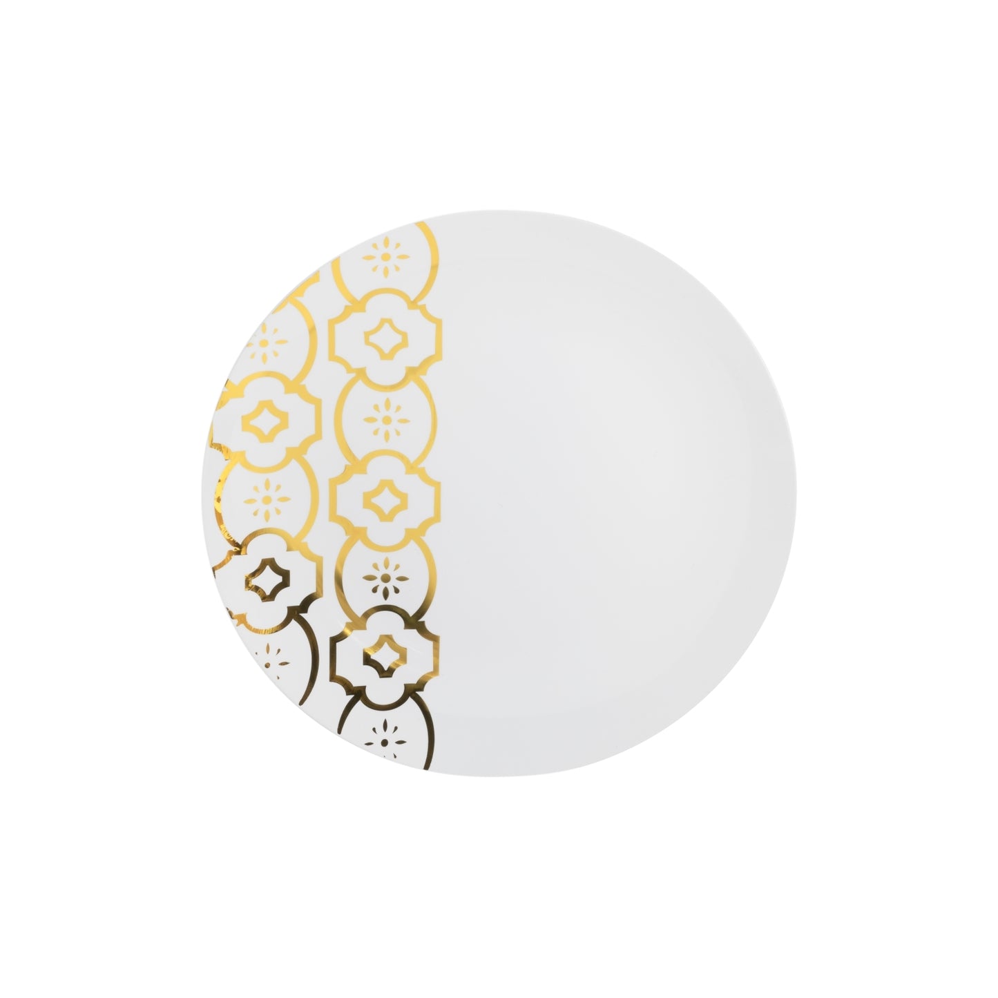 Case of 12 - 10" Moroccan Design Plastic Plates (10)