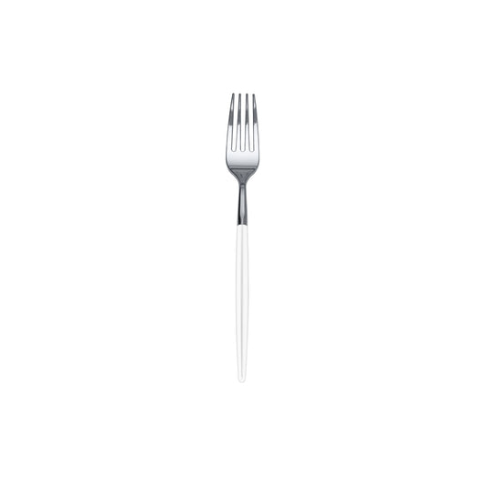 Case Of 24 - Trendables Forks White/Silver - 20 Ct.