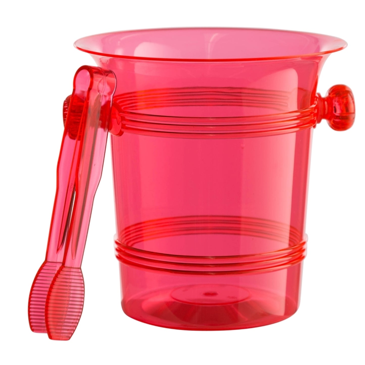 Case of 36 - 6" x 6" Ice Bucket - Red