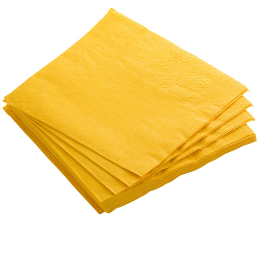 Yellow Luncheon Napkins - 50 Ct.