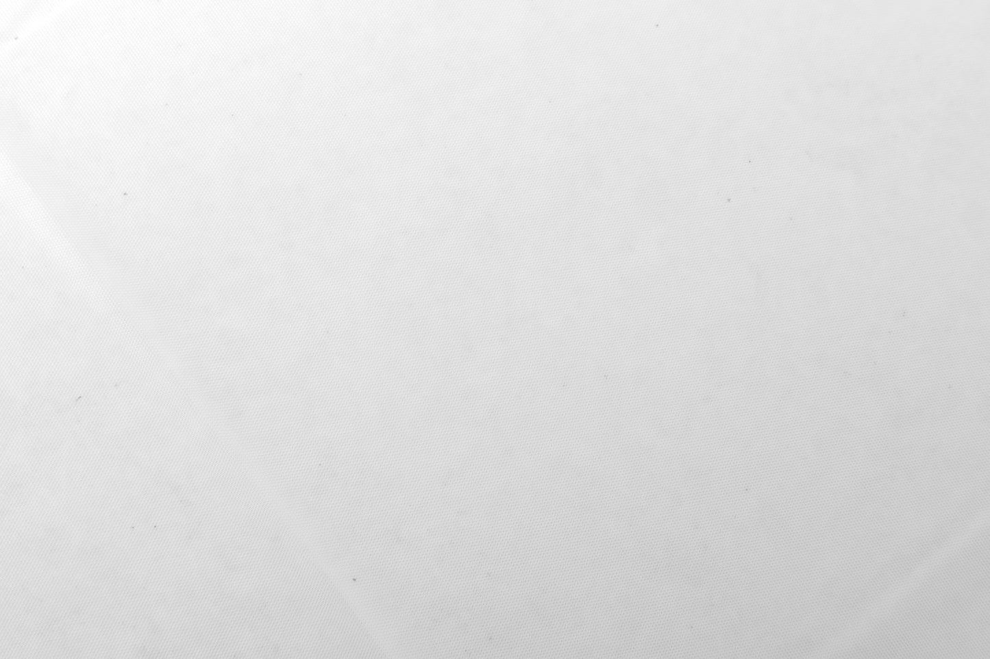 White Plastic Table Cover