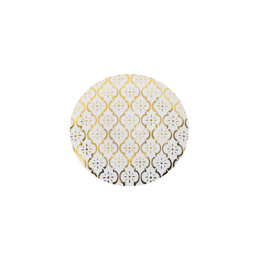 Case of 12 - 8" Moroccan Design Plastic Plates (10)