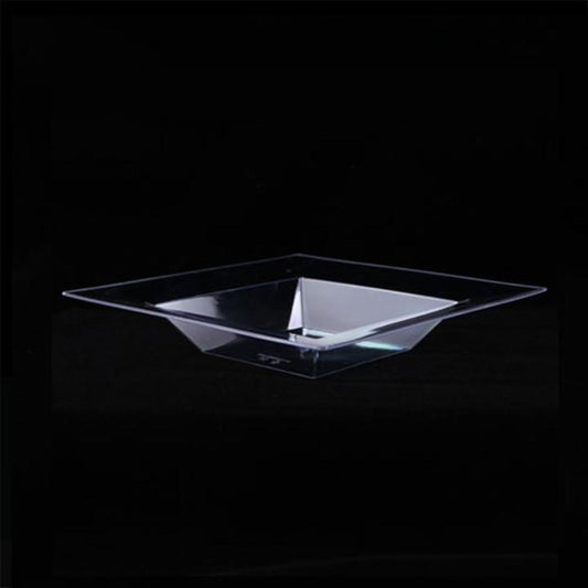Case of 12 - 6" (5oz) Clear Deep Bowl - 10 ct.