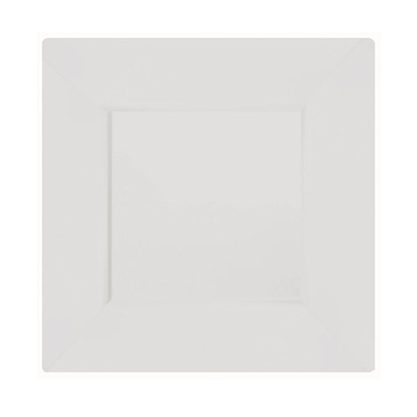 9.5 In. Ivory Square Plates - 10 Ct.