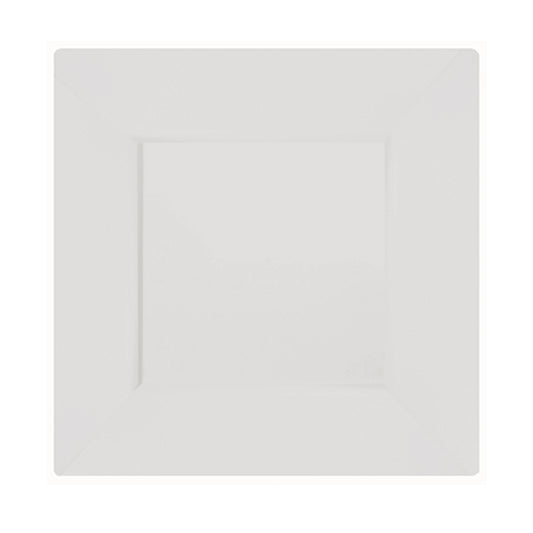 9.5 In. Ivory Square Plates - 10 Ct.