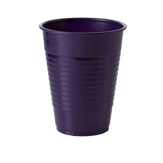 Case of 36 - 12 oz. Plastic Cups 16 ct. - Purple