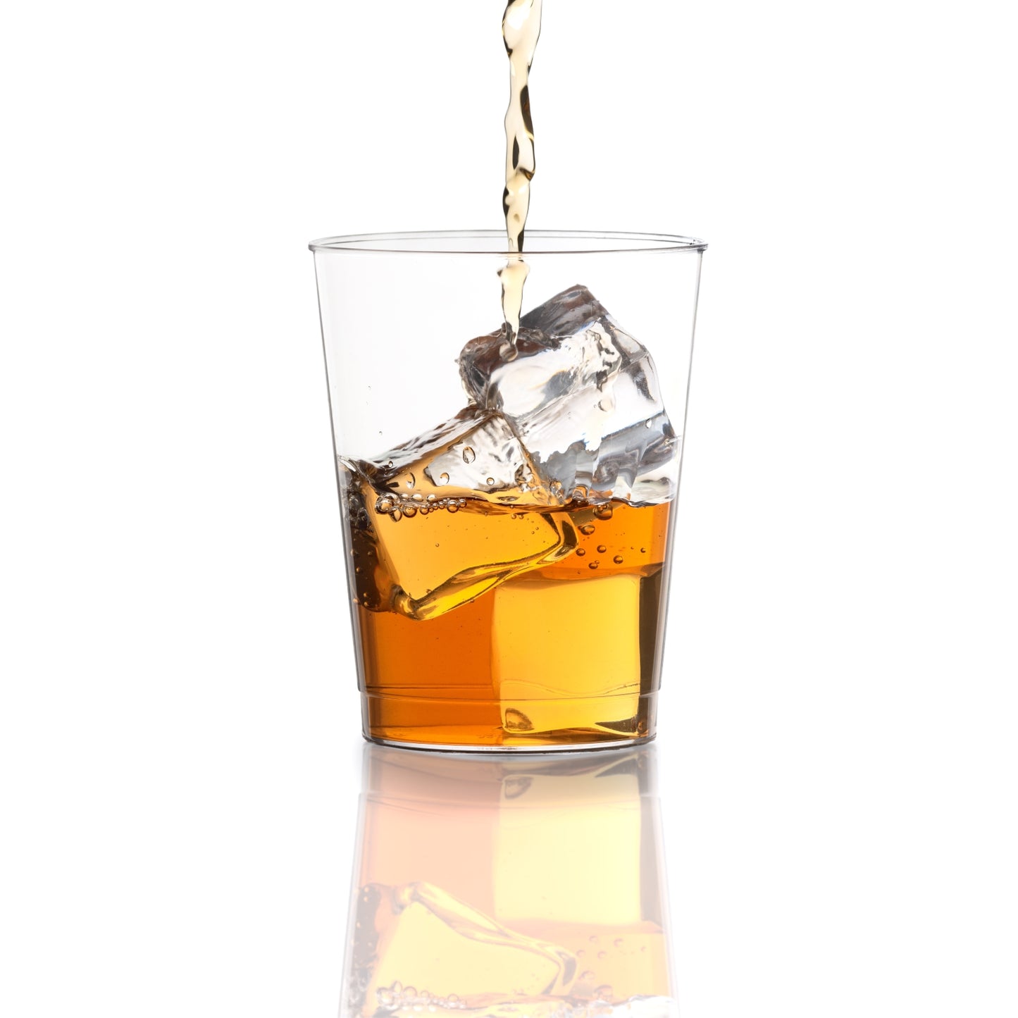 8 Oz. Clear Plastic Tumblers - 20 Ct.