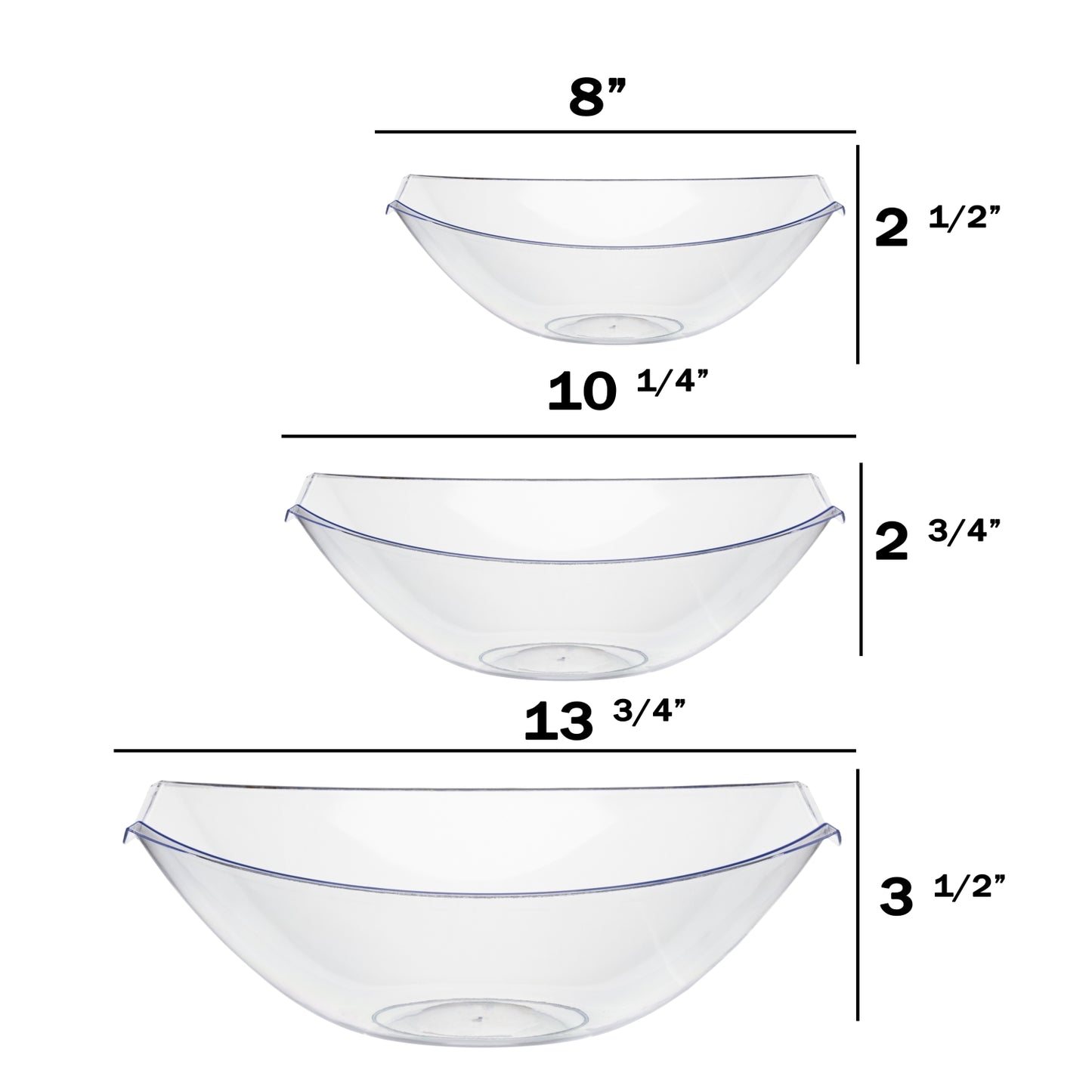 112oz Stadium Bowl  - Clear