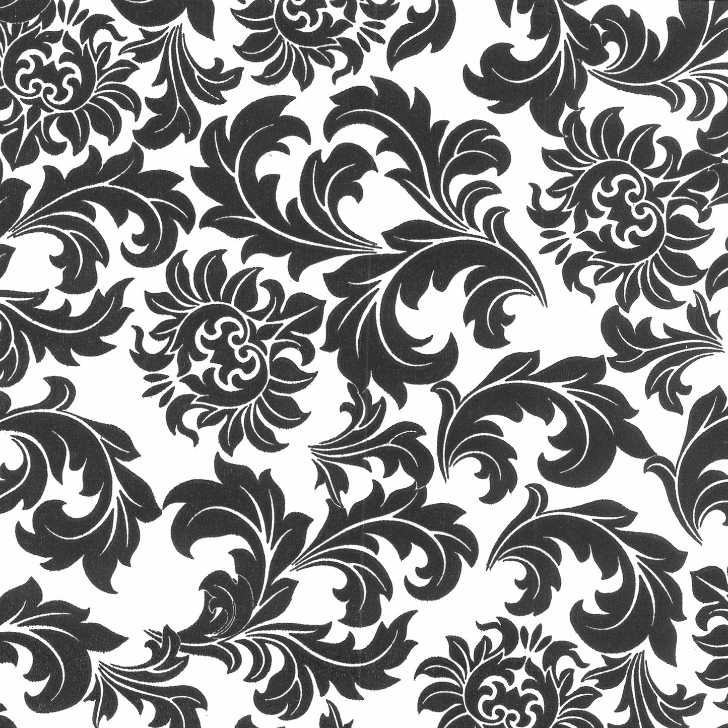 Classic Black Printed Paper Napkins - 20 Ct.